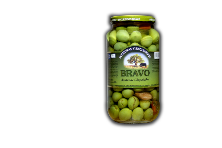 Green olives “Chupadedos” with pits